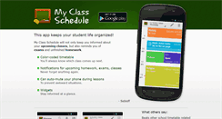 Desktop Screenshot of my-class-schedule.com
